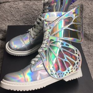 Dolls Kill butterfly boots